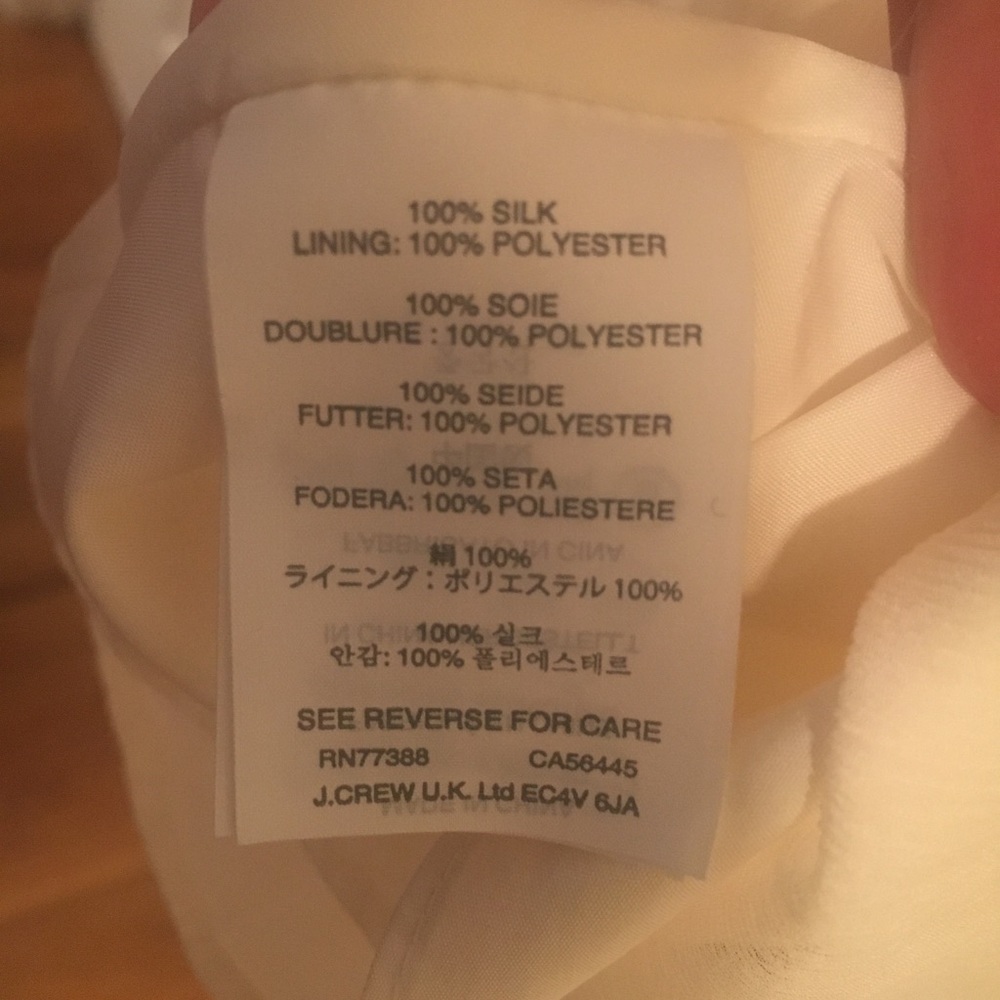 J crew Silk Chiffon Clara Dress - Picture 5 of 8